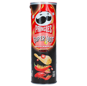 PRINGLES SPICY CRAYFISH SUPER HOT !