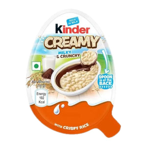 KINDER CREAMY MILKY & CRUNCHY