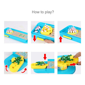 Mini Desktop Bowling Spiel Spielzeug Lustige Indoor Eltern-kind-Interaktive