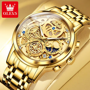 OLEVS Original Brand Luxury Men's watches Fashion High Grade