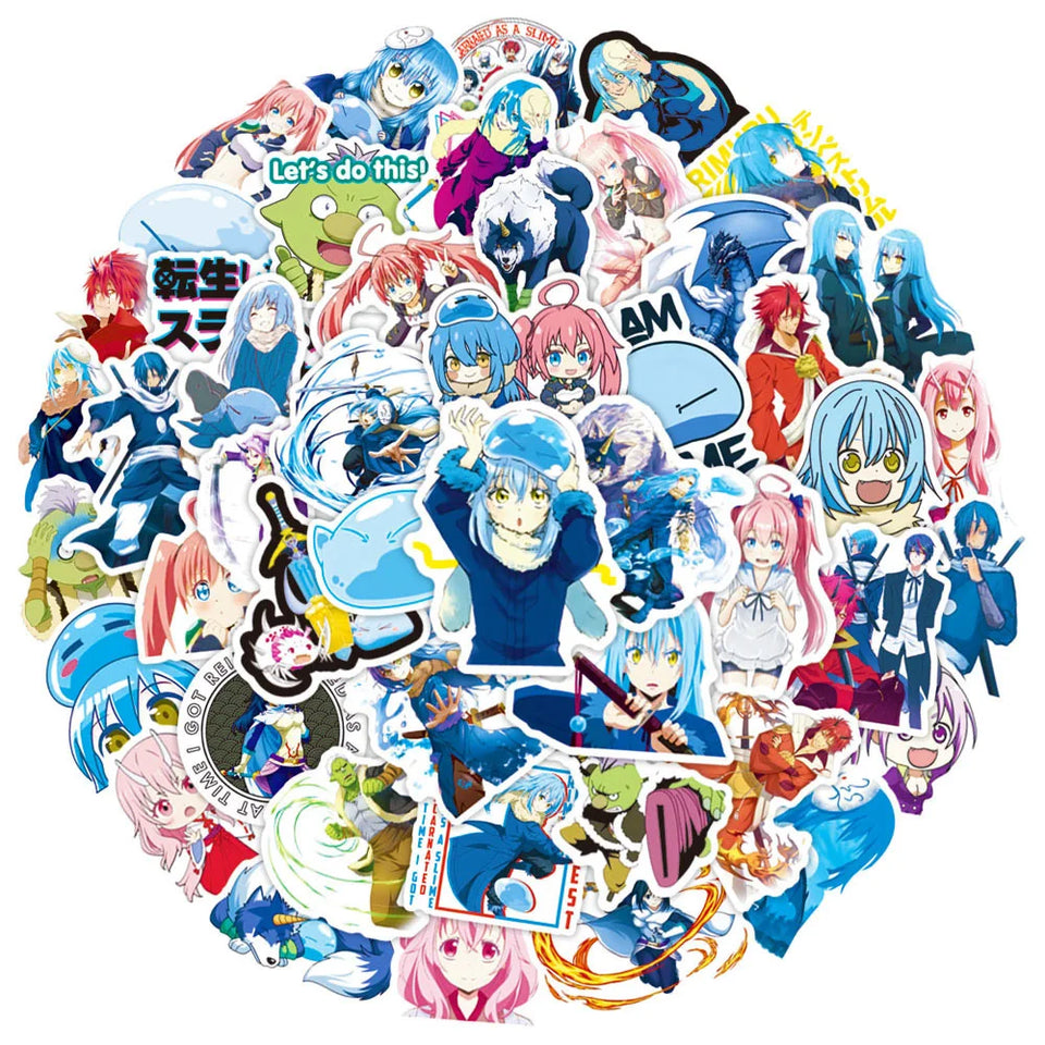 10/30/50PCS Anime STICKERS That Time I Got as a Stickers Cartoon