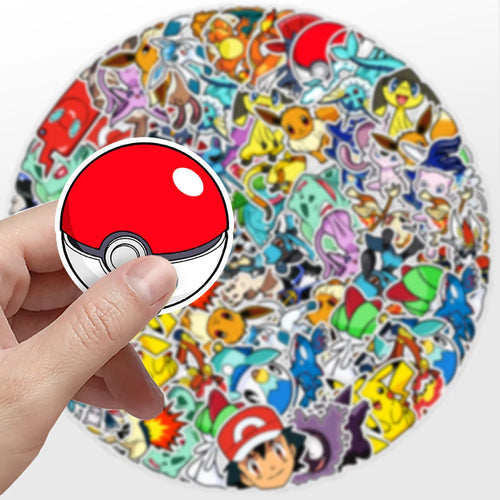 10/30/50PCS Anime Pokemon Cute Stickers