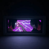 Uchiha Sasuke and Uchiha Itachi 3D Anime LED Light Box