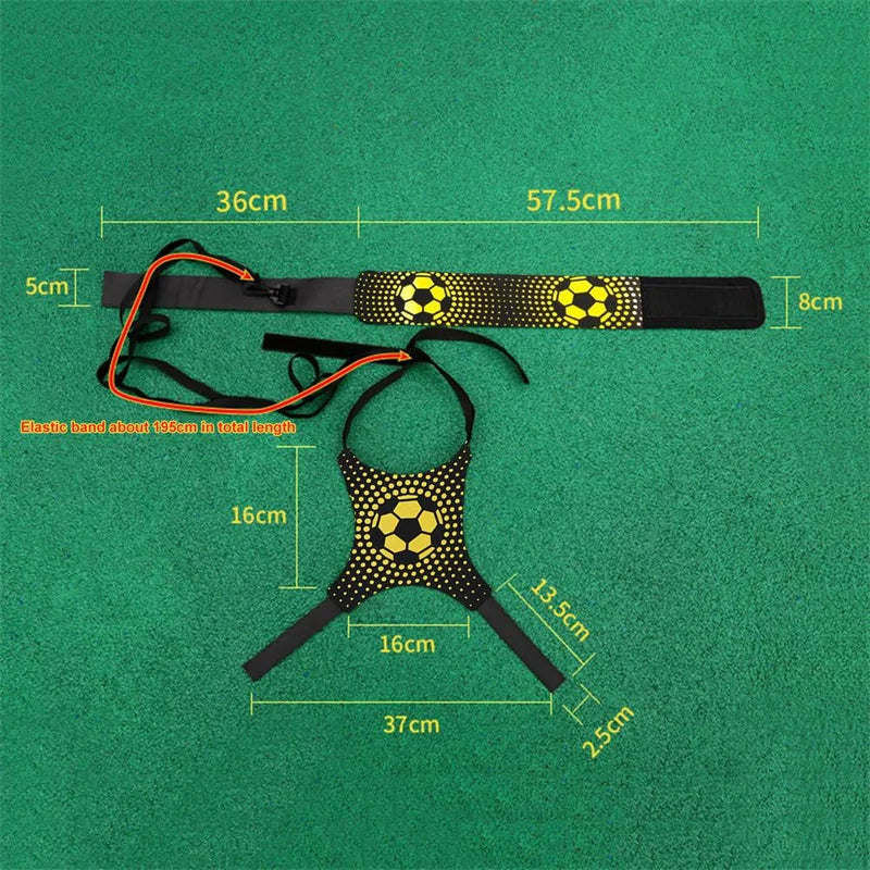 Outdoor-Sport-Spielzeugball mit elastischem Schaukel-Fußball-Trainings-Hilfspaket, körperliche Übung, persönliche Fähigkeiten