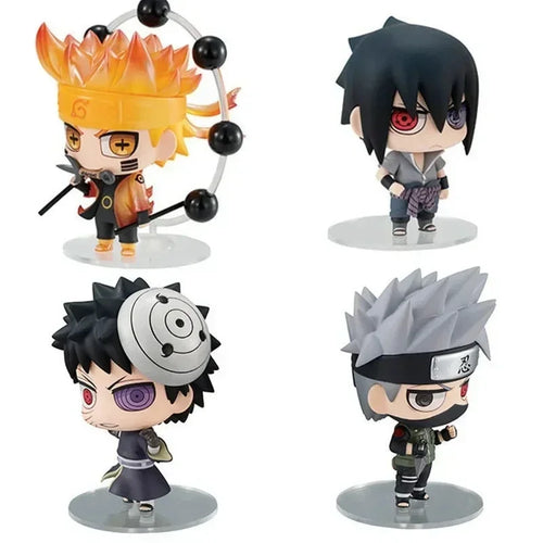 Anime Naruto Action Figure Naruto Sasuke Kakashi Itachi Model