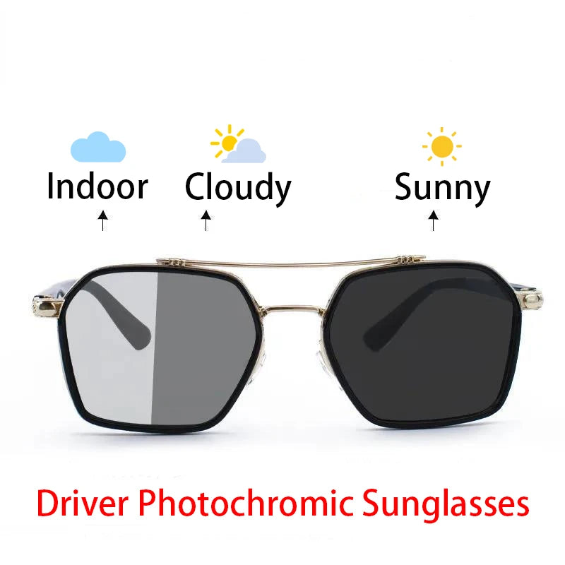 Intelligent Photochromic Sunglasses for Men Professional